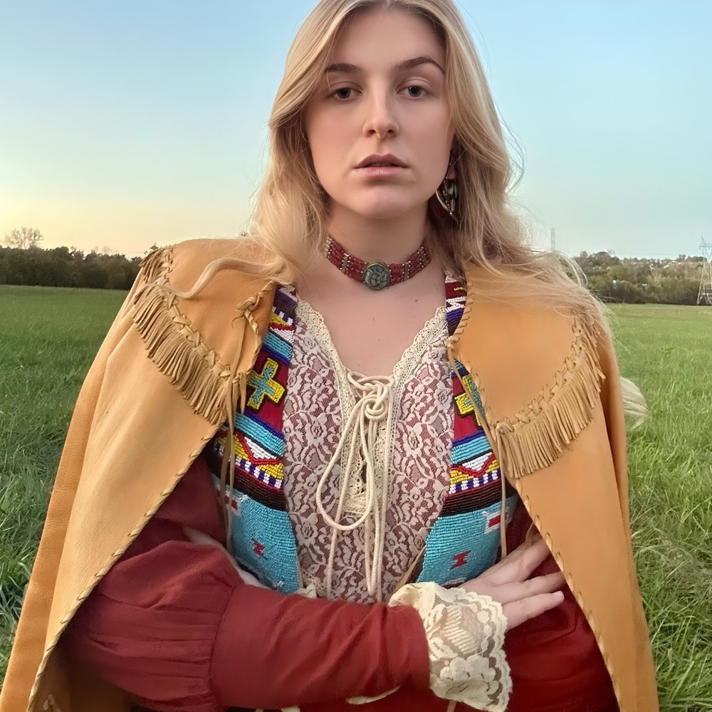 Vintage Ropa Beaded Vest | Western Beadwork | Classic | Rare Find